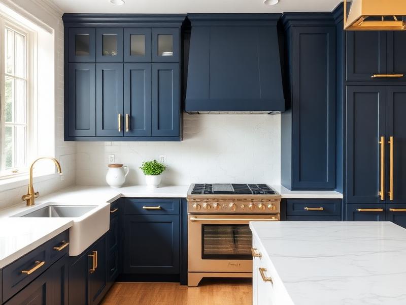 Navy blue cabinet painting result in Markham